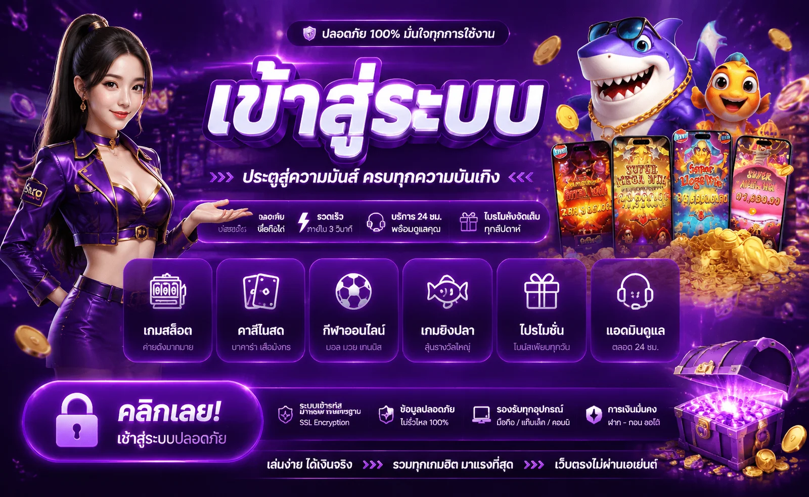 หน้าจอ OneChil สมัครสมาชิกและเข้าสู่ระบบ ฝากถอนออโต้ 24 ชั่วโมง